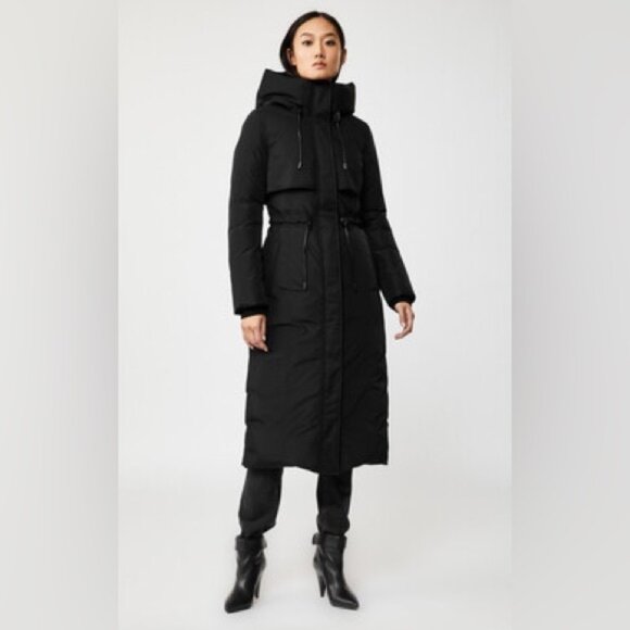 MACKAGE LEANNE DOWN COAT (size S, Black) - Picture 4 of 6